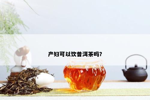 产妇可以饮普洱茶吗？