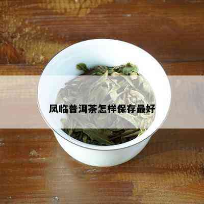 凤临普洱茶怎样保存更好