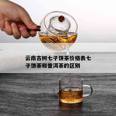 云南古树七子饼茶价格表七子饼茶和普洱茶的区别