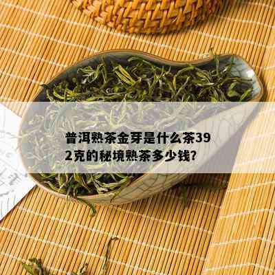 普洱熟茶金芽是什么茶392克的秘境熟茶多少钱？