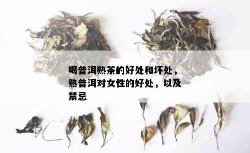 喝普洱熟茶的好处和坏处，熟普洱对女性的好处，以及禁忌