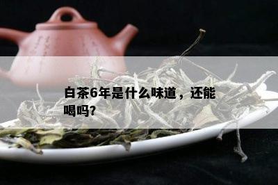 白茶6年是什么味道，还能喝吗？