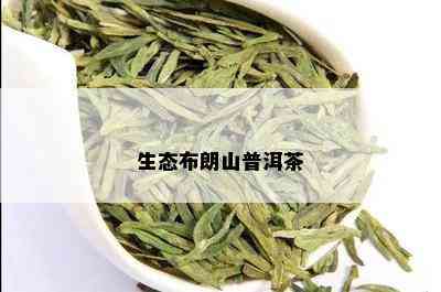 生态布朗山普洱茶