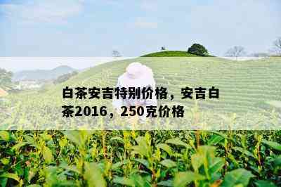 白茶安吉特别价格，安吉白茶2016，250克价格