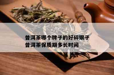 普洱茶哪个牌子的好碎银子普洱茶保质期多长时间