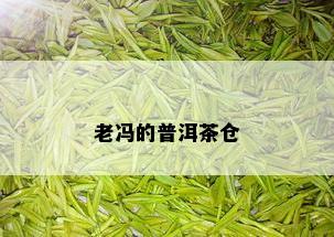 老冯的普洱茶仓