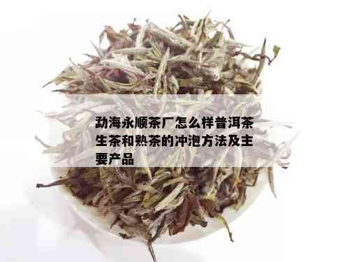 勐海永顺茶厂怎么样普洱茶生茶和熟茶的冲泡方法及主要产品