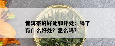 普洱茶的好处和坏处：喝了有什么好处？怎么喝？