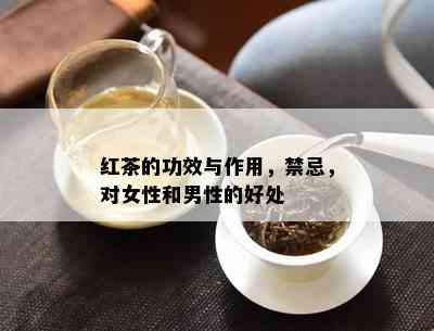 红茶的功效与作用，禁忌，对女性和男性的好处