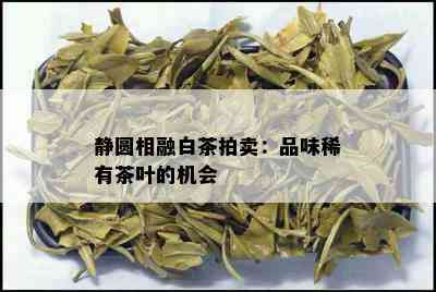 静圆相融白茶拍卖：品味稀有茶叶的机会