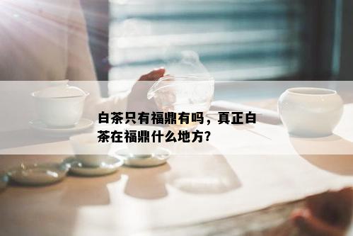 白茶只有福鼎有吗，真正白茶在福鼎什么地方？