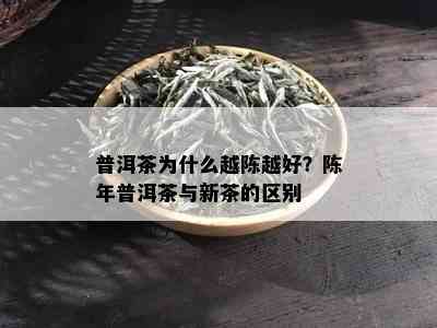 普洱茶为什么越陈越好？陈年普洱茶与新茶的区别