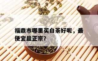 福鼎市哪里买白茶好呢，更便宜且正宗？