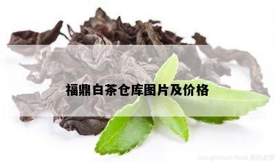 福鼎白茶仓库图片及价格