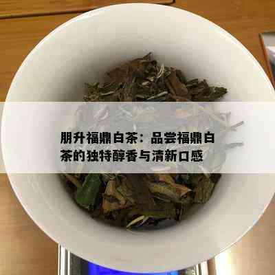 朋升福鼎白茶：品尝福鼎白茶的独特醇香与清新口感