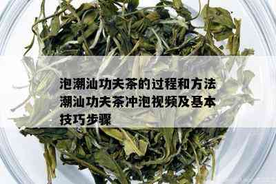 泡潮汕功夫茶的过程和方法潮汕功夫茶冲泡视频及基本技巧步骤