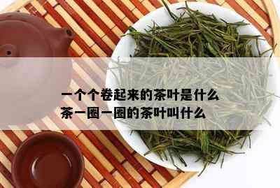 一个个卷起来的茶叶是什么茶一圈一圈的茶叶叫什么