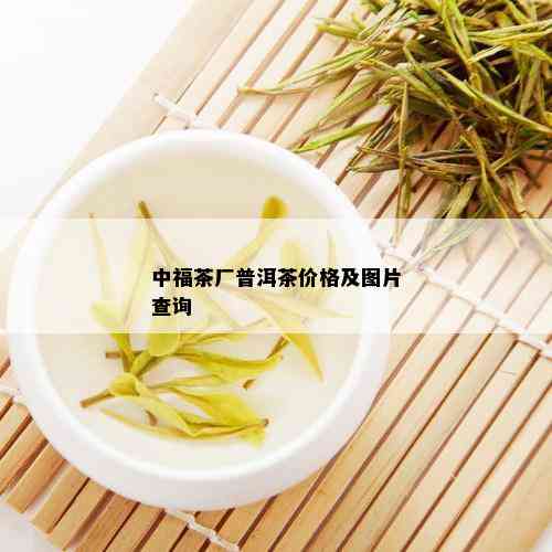 中福茶厂普洱茶价格及图片查询