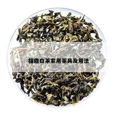 福鼎白茶家用茶具及用法