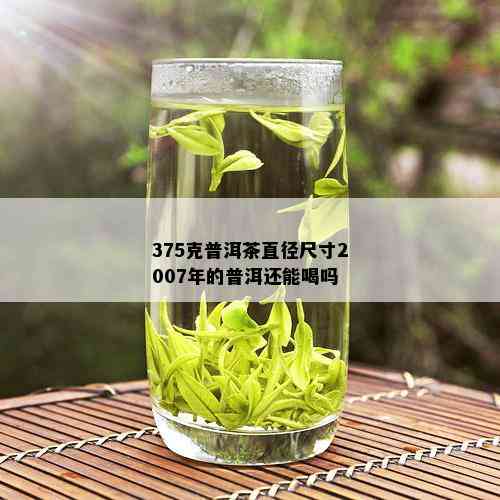 375克普洱茶直径尺寸2007年的普洱还能喝吗