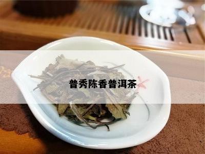 普秀陈香普洱茶