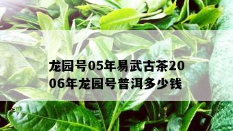 龙园号05年易武古茶2006年龙园号普洱多少钱