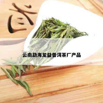 云南勐海龙益普洱茶厂产品