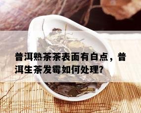 普洱熟茶茶表面有白点，普洱生茶发霉如何处理？