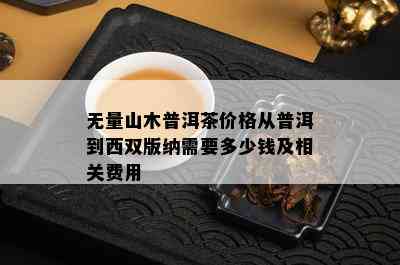 无量山木普洱茶价格从普洱到西双版纳需要多少钱及相关费用