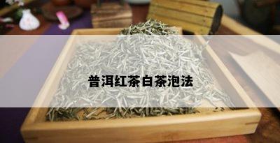 普洱红茶白茶泡法