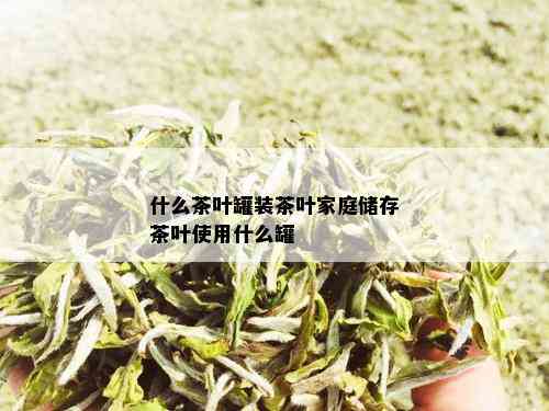 什么茶叶罐装茶叶家庭储存茶叶使用什么罐