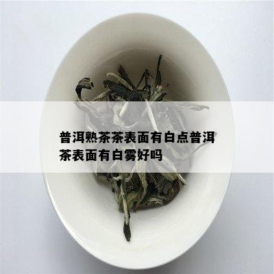 普洱熟茶茶表面有白点普洱茶表面有白雾好吗