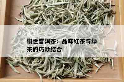 谢世普洱茶：品味红茶与绿茶的巧妙结合