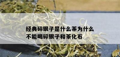 经典碎银子是什么茶为什么不能喝碎银子和茶化石