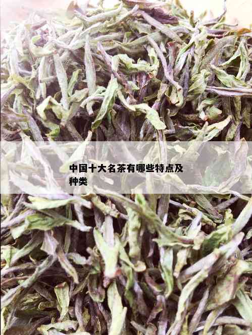 中国十大名茶有哪些特点及种类