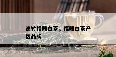 逸竹福鼎白茶，福鼎白茶产区品牌