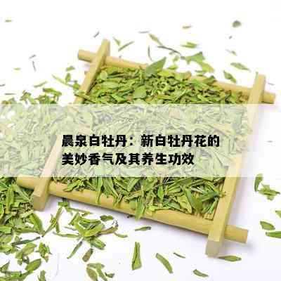 晨泉白牡丹：新白牡丹花的美妙香气及其养生功效