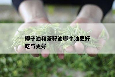 椰子油和茶籽油哪个油更好吃与更好