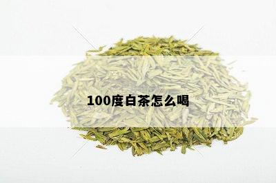 100度白茶怎么喝