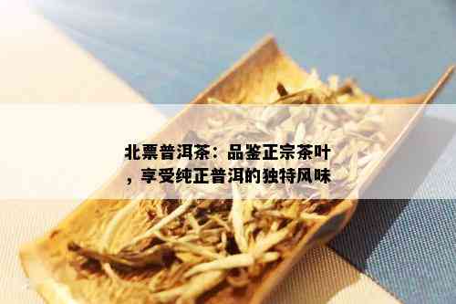 北票普洱茶：品鉴正宗茶叶，享受纯正普洱的独特风味