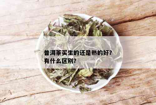 普洱茶买生的还是熟的好？有什么区别？