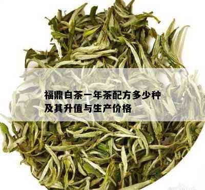 福鼎白茶一年茶配方多少种及其升值与生产价格