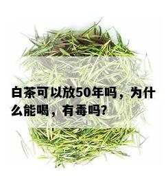 白茶可以放50年吗，为什么能喝，有吗？