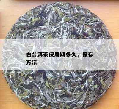 白普洱茶保质期多久，保存方法