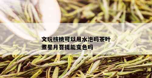 文玩核桃可以用水泡吗茶叶煮星月菩提能变色吗