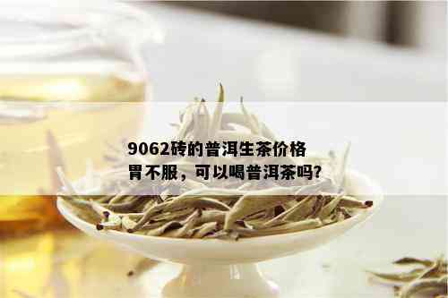 9062砖的普洱生茶价格胃不服，可以喝普洱茶吗？