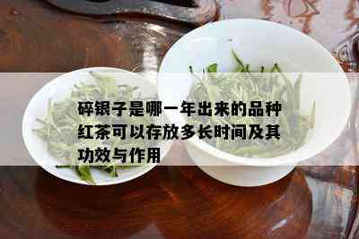 碎银子是哪一年出来的品种红茶可以存放多长时间及其功效与作用