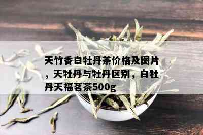 天竹香白牡丹茶价格及图片，天牡丹与牡丹区别，白牡丹天福茗茶500g