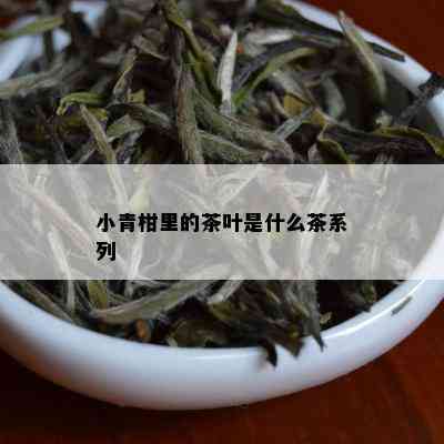 小青柑里的茶叶是什么茶系列