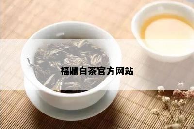 福鼎白茶官方网站